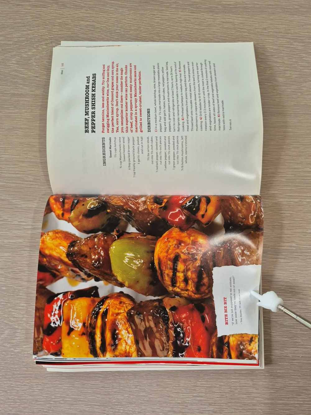 Bite Me Cookbook - Paperback Cover